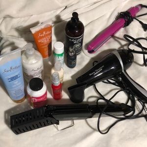 Hair care bundle with never use the hair products
